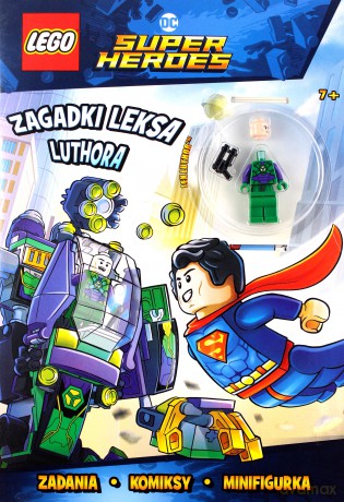 Lego DC. Super Heroes .Zagadki Leksa Luthora [KSIĄŻKA]