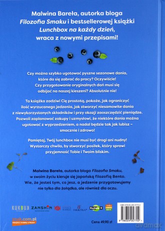 Lunchbox na każdy dzień. Nowe przepisy - Malwina Bareła [KSIĄŻKA]