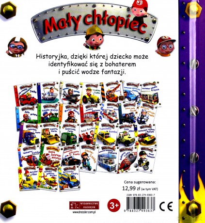 Mały chłopiec. Ciężarówka Czarka - Emilie Beaumont, Nathalie Belineau [KSIĄŻKA]