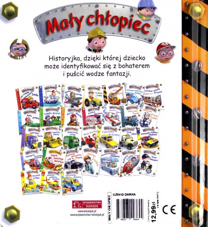 Mały chłopiec. Dźwig Darka - Emilie Beaumont, Nathalie Belineau [KSIĄŻKA]
