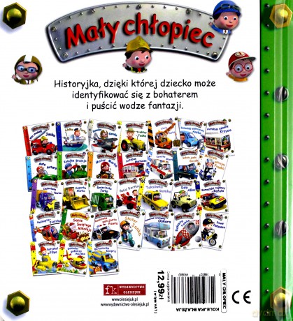 Mały chłopiec. Kolejka Błażeja - Emilie Beaumont, Nathalie Belineau [KSIĄŻKA]