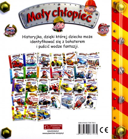 Mały chłopiec. Koparka Marka - Emilie Beaumont, Nathalie Belineau [KSIĄŻKA]