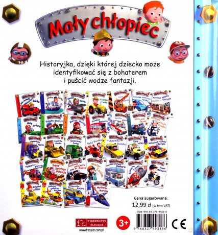 Mały chłopiec. Samochód kempingowy Oskara - Emilie Beaumont, Nathalie Belineau [KSIĄŻKA]