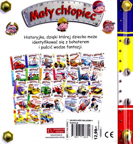 Mały chłopiec. Samochód rajdowy Rafała - Emilie Beaumont, Nathalie Belineau [KSIĄŻKA]