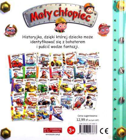 Mały chłopiec. Skuter Janka - Emilie Beaumont, Nathalie Belineau [KSIĄŻKA]