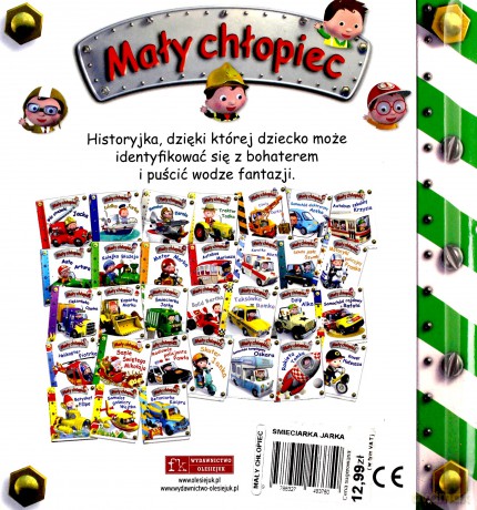 Mały chłopiec. Śmieciarka Jarka - Emilie Beaumont, Nathalie Belineau [KSIĄŻKA]