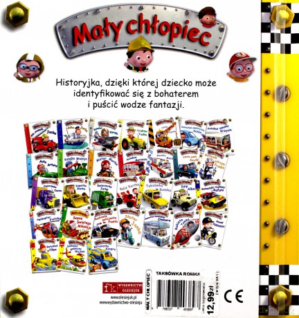Mały chłopiec. Taksówka Romka - Emilie Beaumont, Nathalie Belineau [KSIĄŻKA]