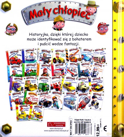 Mały chłopiec. Traktor Tadka - Emilie Beaumont, Nathalie Belineau [KSIĄŻKA]
