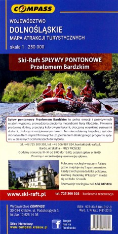 Mapa atrakcji turystycznych - Województwo Dolnośląskie