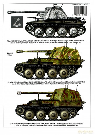 Marder II/III vol.III. Tank Power vol.CCX 475 - Janusz Ledwoch [KSIĄŻKA]