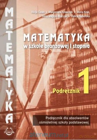 Matematyka SBR 1 Podręcznik [KSIĄŻKA]