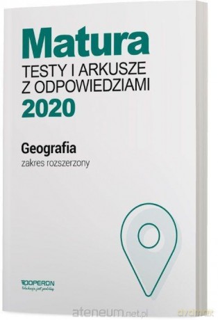 Matura 2020 Geografia Testy i arkusze zakres rozszerzony - Dorota Plandowska, Jolanta Siembida, Zbigniew Zaniewicz [KSIĄŻKA]