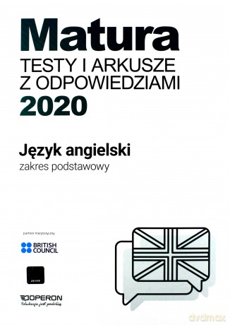 Matura 2020 Język angielski Testy i arkusze zakres podstawowy [KSIĄŻKA]