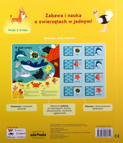 Moje pierwsze memo. Zwierzęta [KSIĄŻKA]