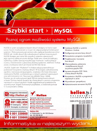 MySQL. Szybki start - Larry Ullman [KSIĄŻKA]