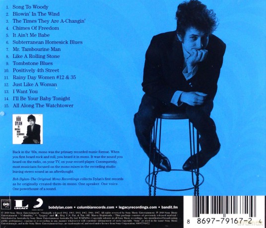 Bob Dylan: The Best Of The Original Mono Recordings [CD]