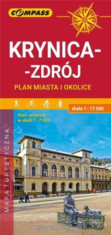 Plan - Krynica-Zdrój i okolice 1:17 500