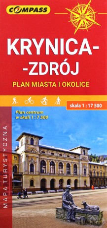 Plan - Krynica-Zdrój i okolice 1:17 500