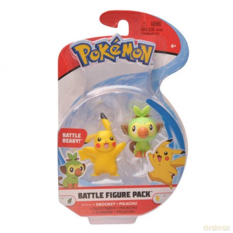 Pokemon Battle mini - Pikachu i Grookey [FIGURKA]