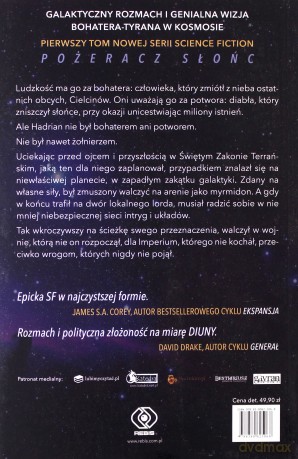 Pożeracz Słońc (Tom 1) Imperium Ciszy - Christopher Ruocchio, Jerzy Moderski [KSIĄŻKA]