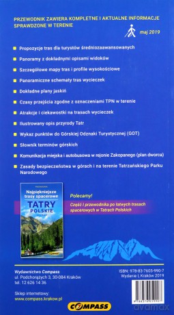 Przewodnik - Wędrówki wysokogórskie. Tatry Polskie - Jerzy Macioł [KSIĄŻKA]