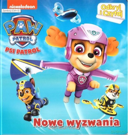Psi Patrol. Odkryj i czytaj. Nowe wyzwania [KSIĄŻKA]
