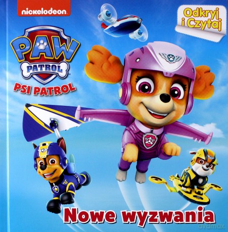 Psi Patrol. Odkryj i czytaj. Nowe wyzwania [KSIĄŻKA]