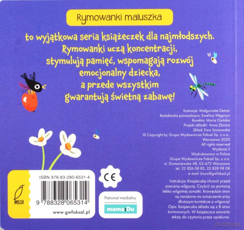 Rymownki maluszka. Sroczka kaszkę warzyła [KSIĄŻKA]