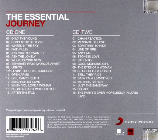 Journey: The Essential Journey [2CD]