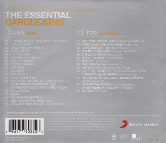 Carole King: The Essential Carole King [2CD]