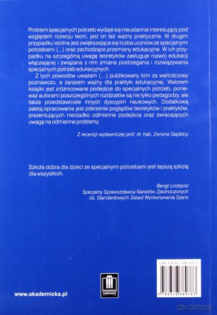 Specjalne potrzeby edukacyjne [KSIĄŻKA]