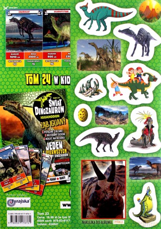 Świat Dinozaurów (Tom 23) Zaurolof [KSIĄŻKA]