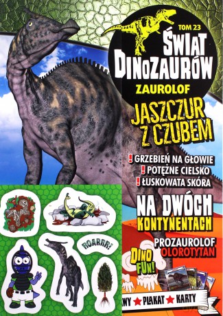 Świat Dinozaurów (Tom 23) Zaurolof [KSIĄŻKA]