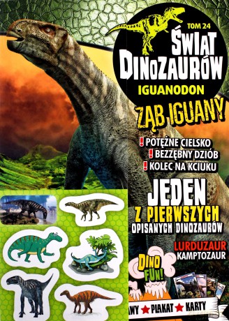 Świat Dinozaurów (Tom 24) Iguanodon [KSIĄŻKA]