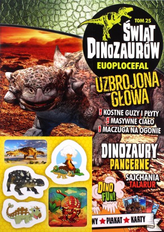 Świat Dionzaurów (Tom 25) Euoplocefal [KSIĄŻKA]