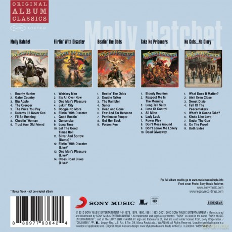 Molly Hatchet: Original Album Classics [BOX] [5CD]