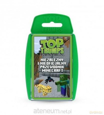 Top Trumps Niezależny i nieoficjalny przewodnik Minecraft [KARTY]