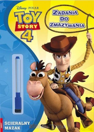 Toy Story 4. Zadania do zmazywania [KSIĄŻKA]
