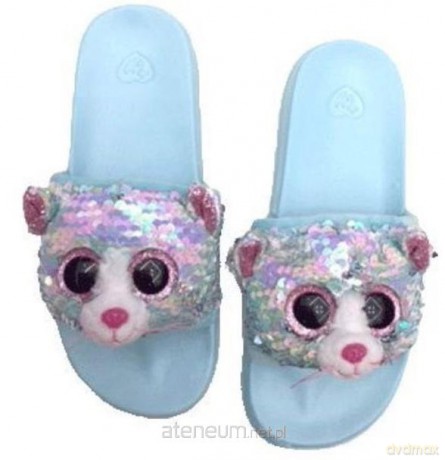 Ty Fashion cekinowe kapcie - Kot rozmiar S