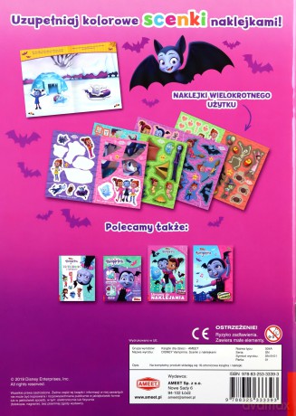 Vampirina. Scenki z naklejkami [KSIĄŻKA]