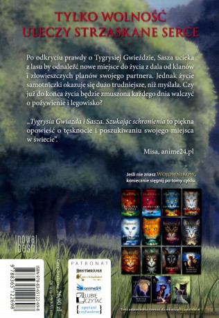Tygrysia Gwiazda i Sasza. Szukając schronienia (Tom 3) - Erin Hunter [KSIĄŻKA]