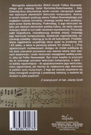 Wokół muzyki Feliksa Nowowiejskiego [KSIĄŻKA]