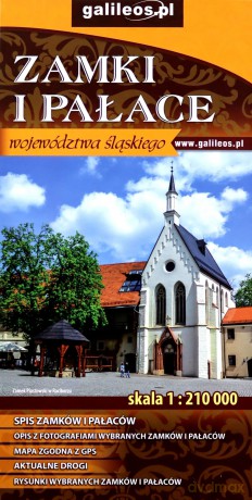 Zamki i pałace województwa śląskiego 1:210 000
