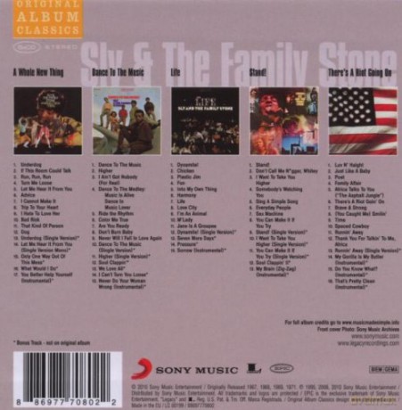Sly & The Family Stone: Original Album Classics [BOX] [5CD]