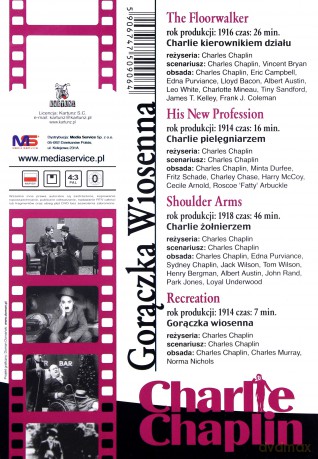 Charlie Chaplin: Gorączka wiosenna i inne (4 filmy) [DVD]
