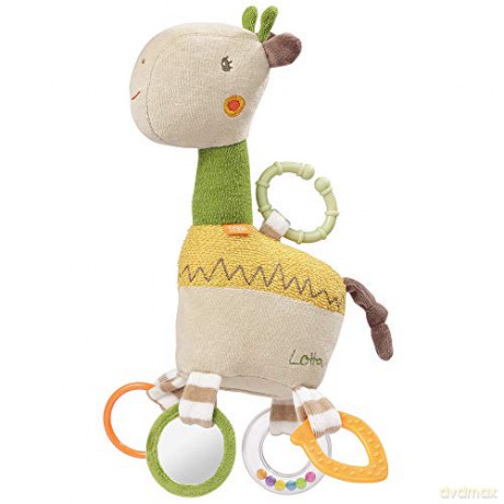 Zawieszka, maskotka edukacyjna Żyrafa Lotta 34 cm