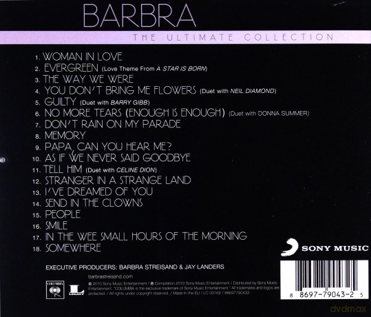 Barbra Streisand: The Ultimate Collection [CD]