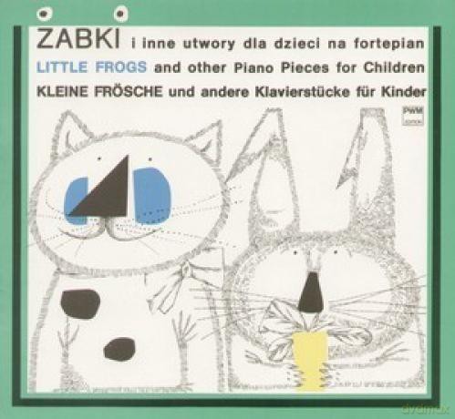 Żabki i inne utwory dla dzieci na fortepian - Stanisława Raube [KSIĄŻKA]