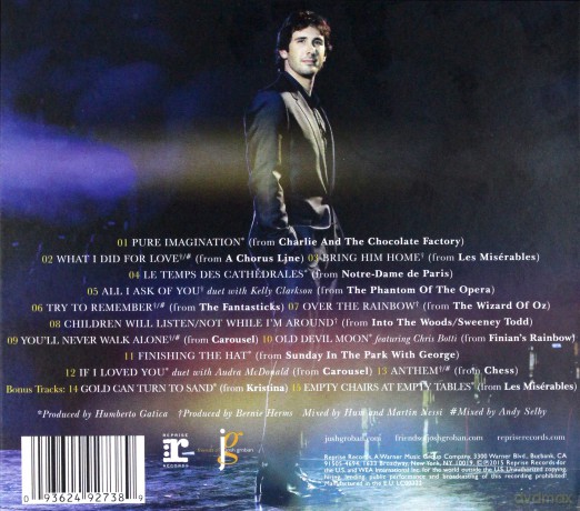 Josh Groban: Stages [CD]