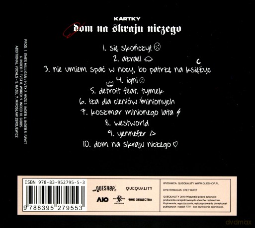 Kartky: Dom na skraju niczego (digipack) [CD]